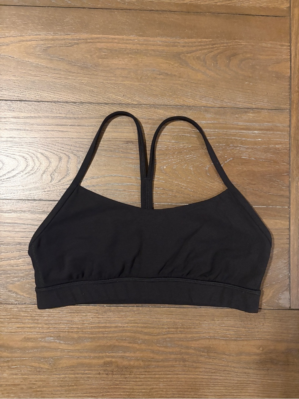 Flow Y Bra Black Lululemon sports bra size 8